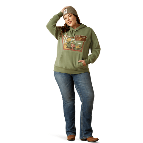 Ariat Women's Sea Spray Route 66 Hoodie - 10053959 - XS