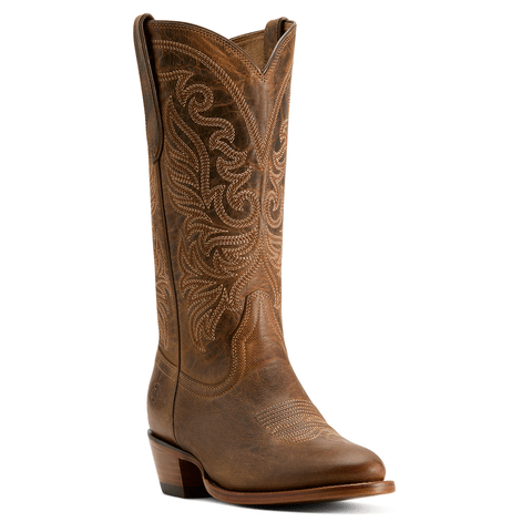 [NEW] Ariat Women's 12" Pearl Brown Louella Western Boot - 10063905-5.5B