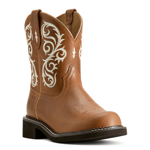 [NEW] Ariat Women's 8" Basic Bark Fatbaby Heritage Lilah Western Boot - 10063975-5.5B