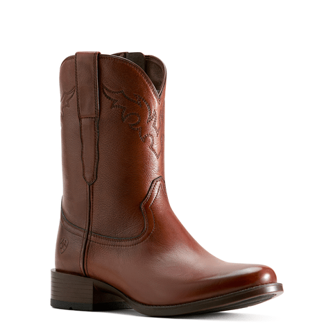 [NEW] Ariat Men's 10" Cinnamon Brown Sonoro Western Boot - 10063982-7D