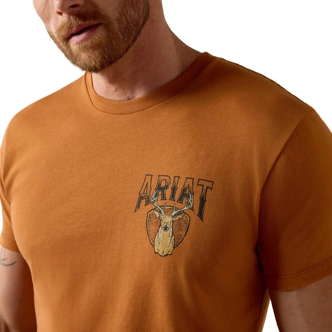 Ariat Mens Trophy Room T-Shirt - Adobe - 10080701-S