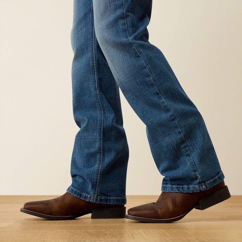 Ariat Boys Youth B4 Relaxed Huck Boot Cut Jeans - Cory - 10080870-7R