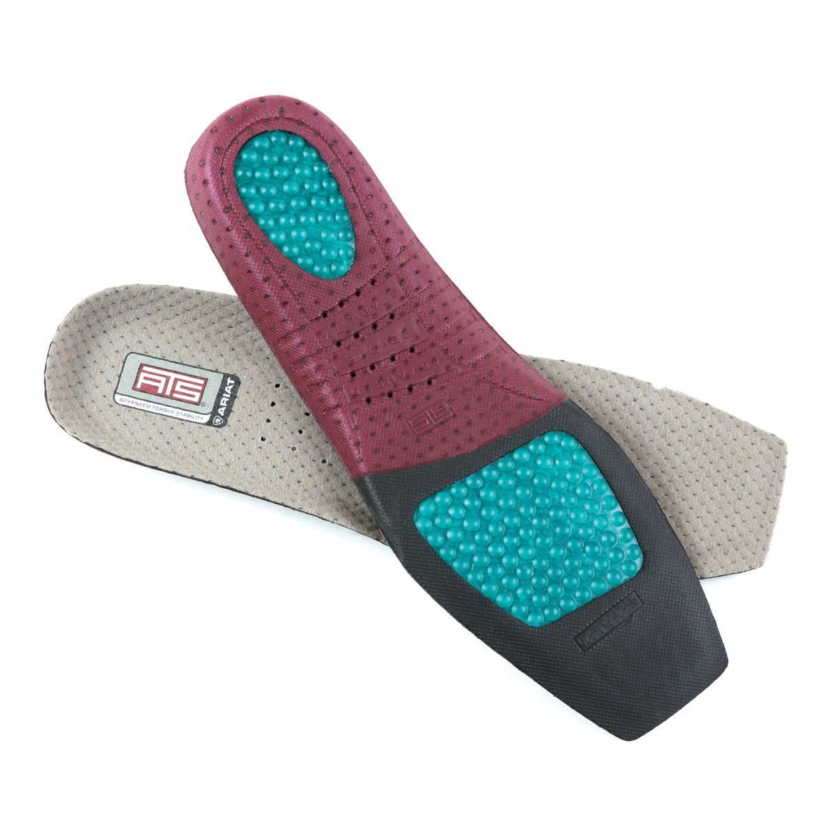 Ariat Men's Power Support Wide Square Toe Insoles - A10008007 - 7