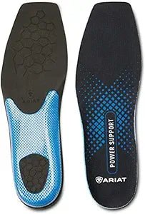 Ariat Men's Power Support Wide Square Toe Insoles - A10032207 - 7