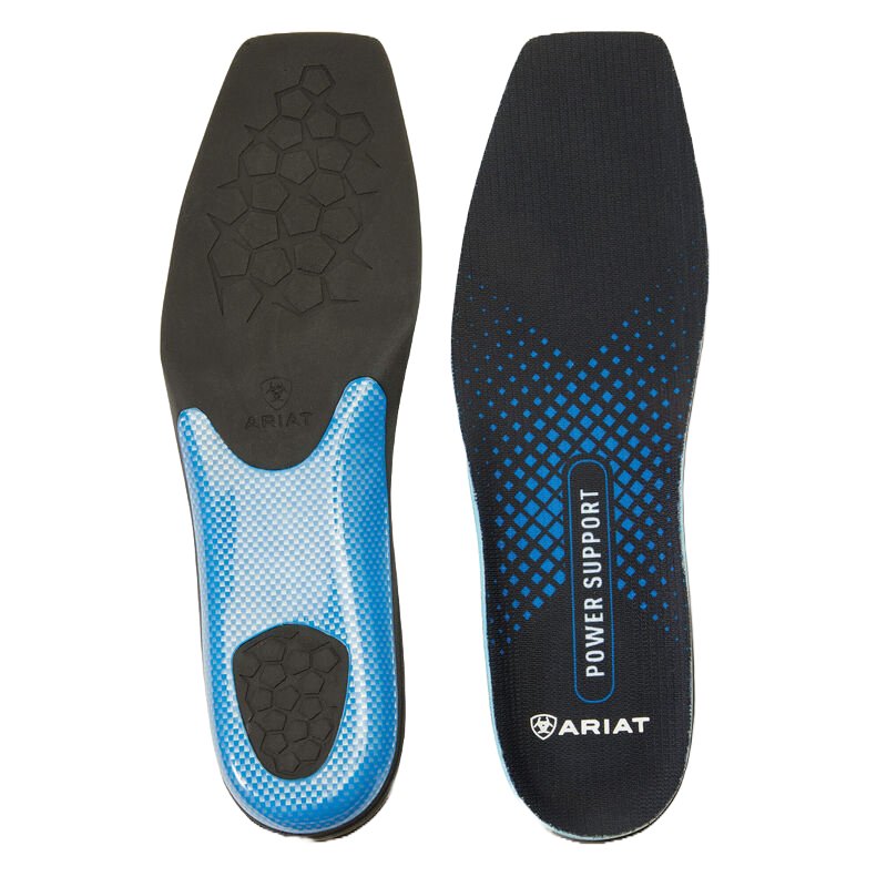 Ariat Men's Power Support Wide Square Toe Insoles - A10032207 - 7