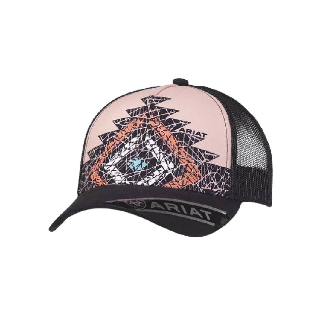 Ariat Women's Pink Aztec Diamond Cap - A300015730