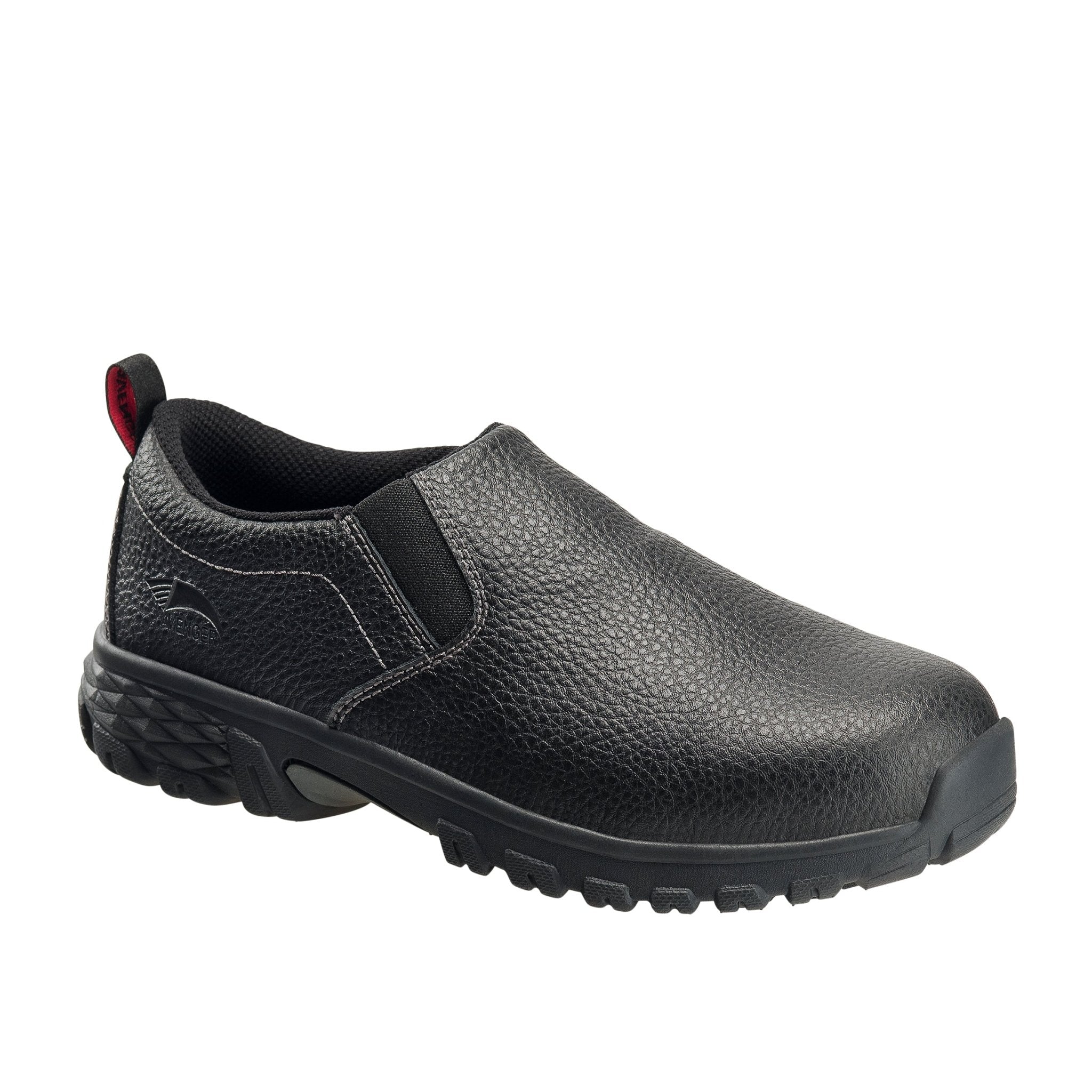 Avenger Men's Flight Black Alloy Toe SD10 Slip - On Work Shoe - A7001 - 7M