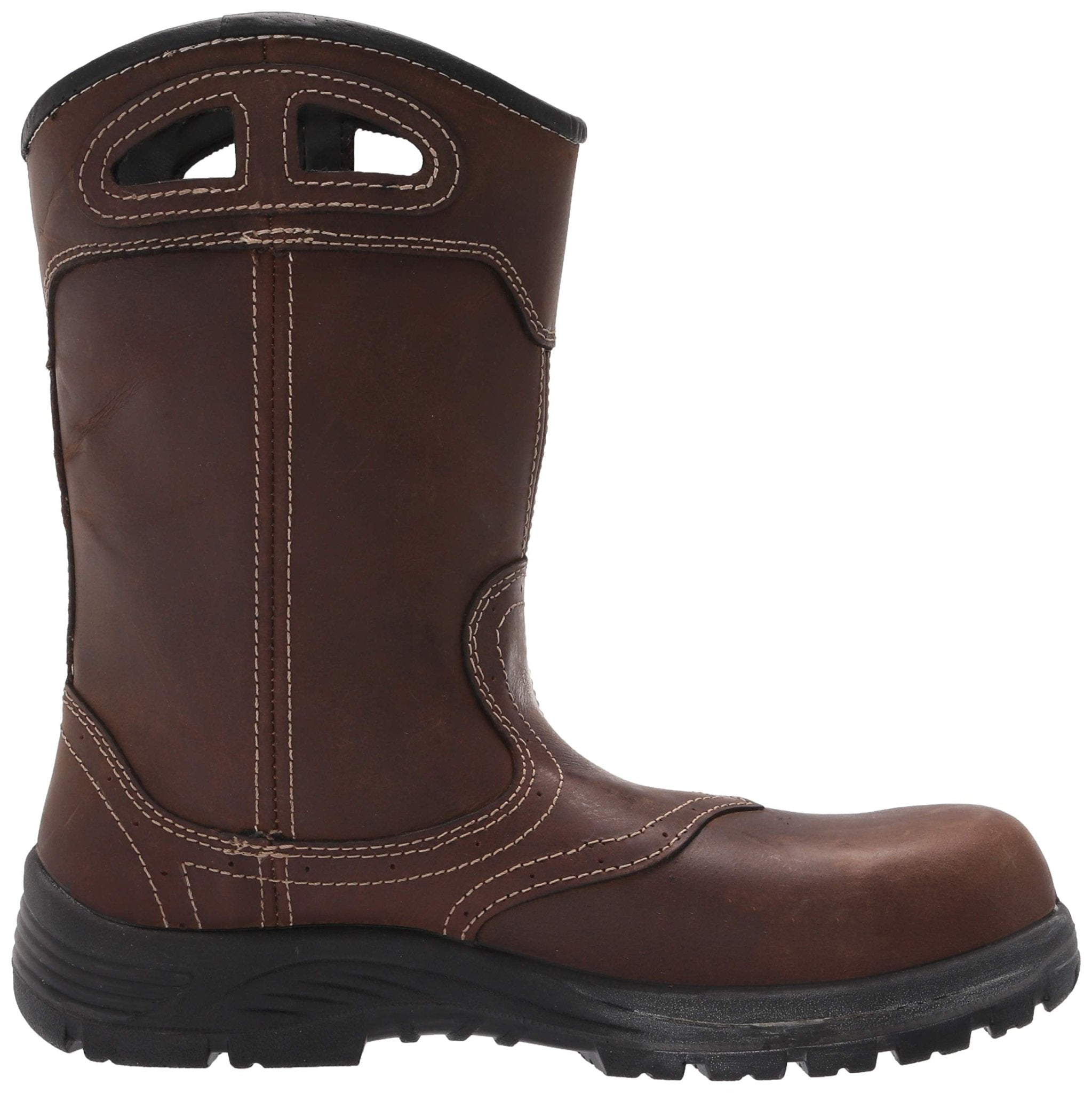 Avenger Women's 10" Waterproof Framer Wellington Round Composite Safety Toe Work Boot - A7147 - 5M