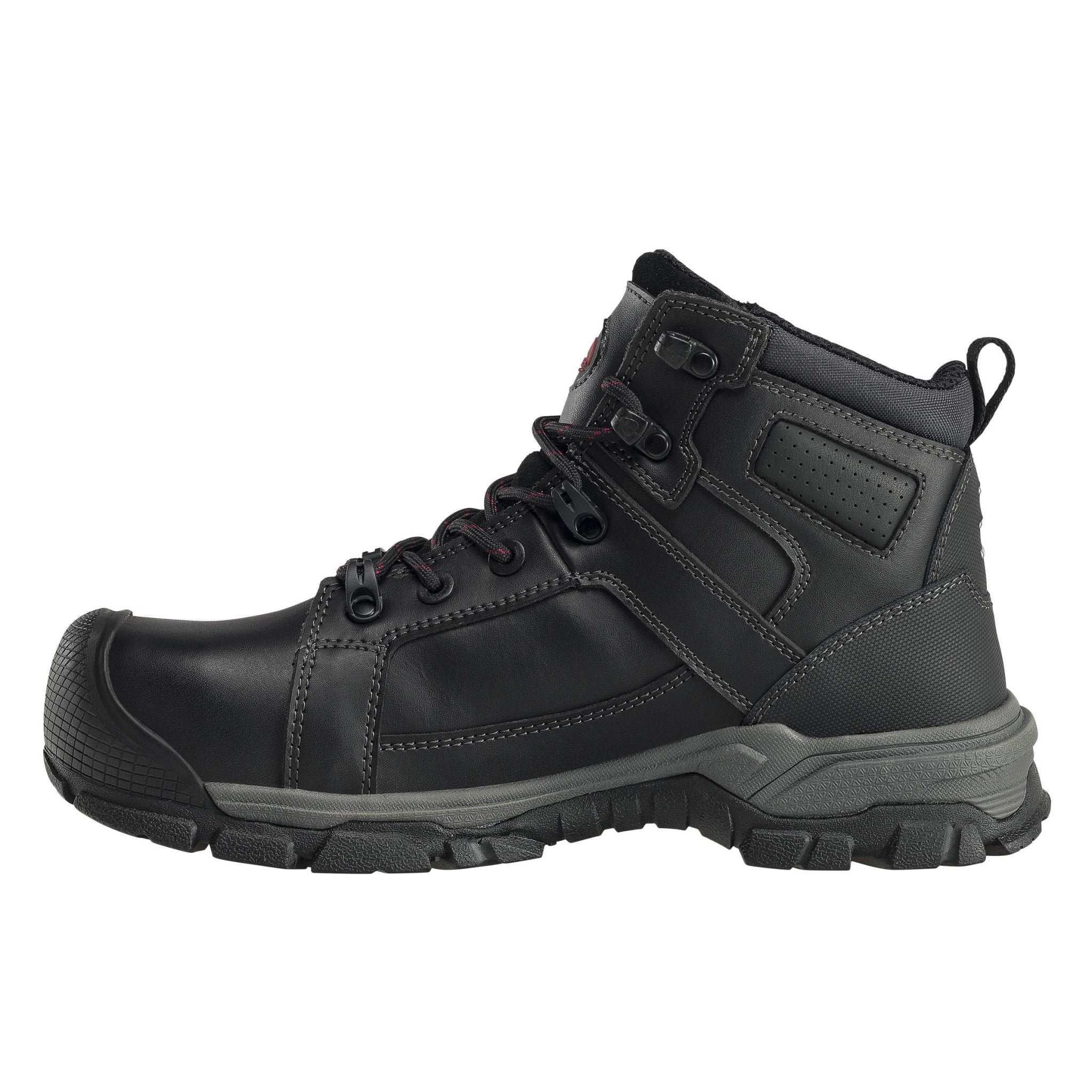 Avenger Men's 6" Ripsaw Black Carbon Toe EH PR Waterproof Round Toe Work Boot - A7331 - 6M