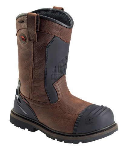 Avenger Men's Hammer Brown MetGuard EH PR Waterproof 11" Wellington Work Boot - A7896 - 7M