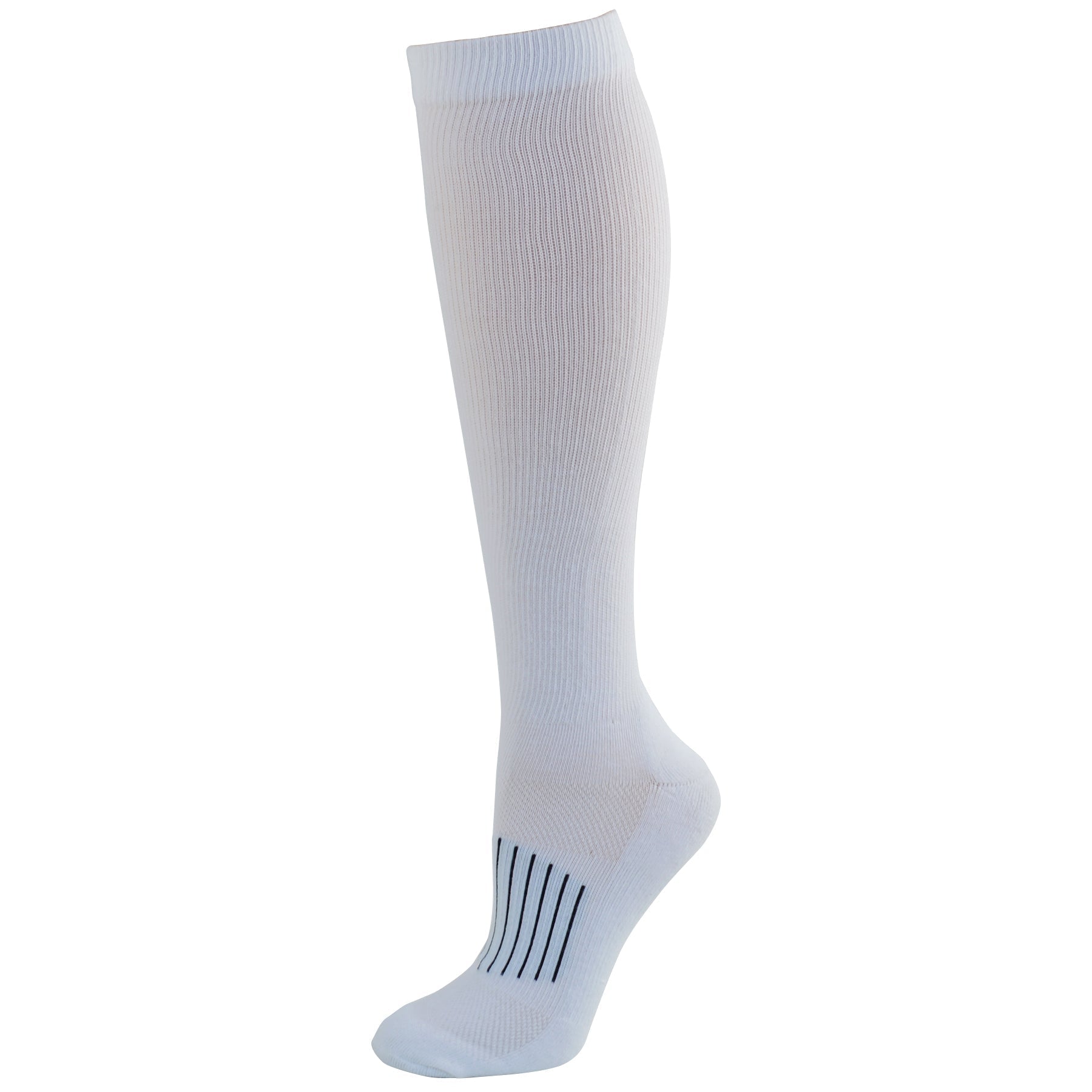 White Boot Sock - 9157W - L