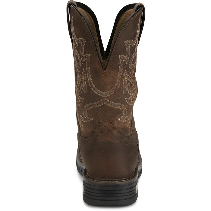 Justin Men's Rigman 11" Composite Toe Waterproof Work Boots - CR4019