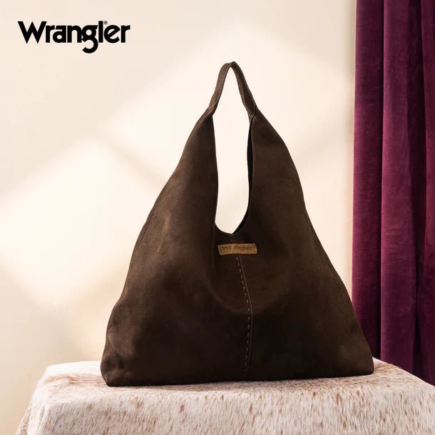 Wrangler Slouchy Hobo Bag - Coffee - WG232-3027CF