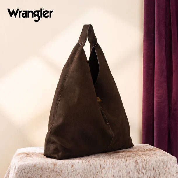 Wrangler Slouchy Hobo Bag - Coffee - WG232-3027CF
