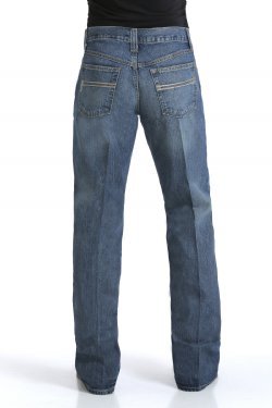 Cinch Men's Relaxed Carter Medium Stonewash Jeans - MB96134001 - IND - 27X30