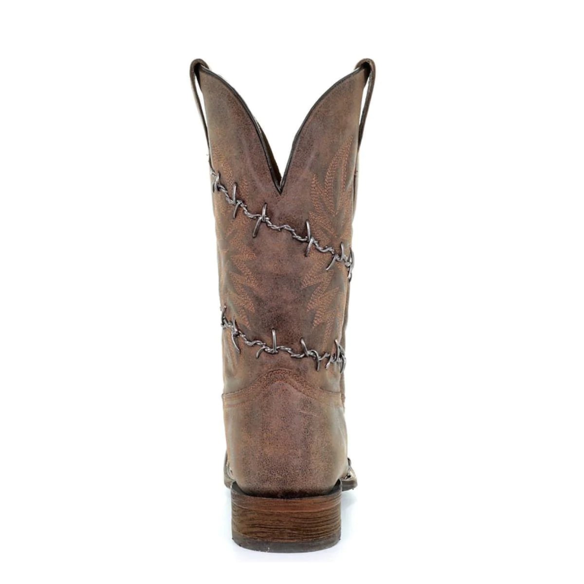 Corral Men's Brown Woven Square Toe Western Boots - A3532 - 6D