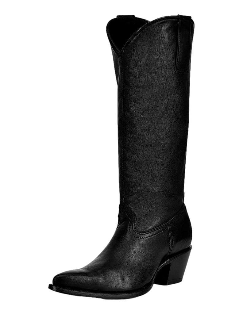 Corral Boots size 8.5 black leather ankle pointed toe store western