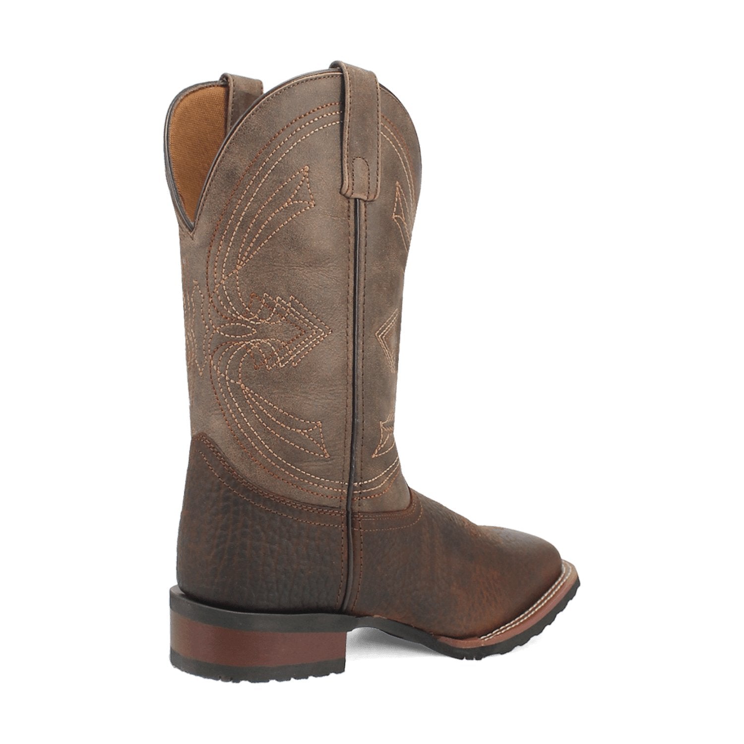 Laredo Men's 11" Chocolate Elias Square Toe Western Boot - 7733 - 7EW