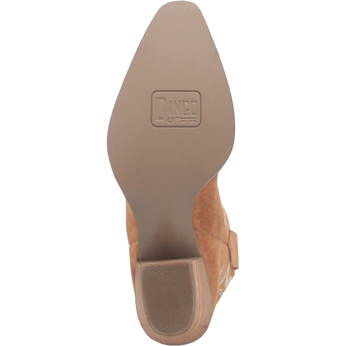 Dingo Women's 7" Tan Joyride Leather Bootie - DI544 - BN97 - 6M