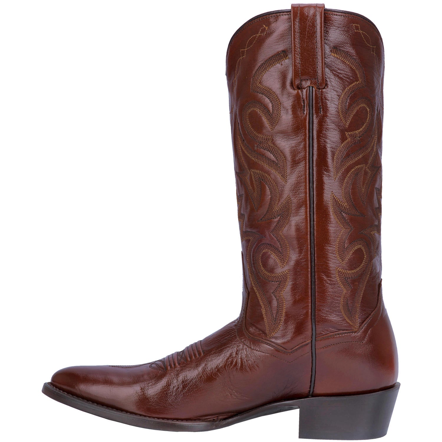 Dan Post Men's 13" Antique Brown Milwaukee Snip Toe Western Boot - DP2111R - 6.5B