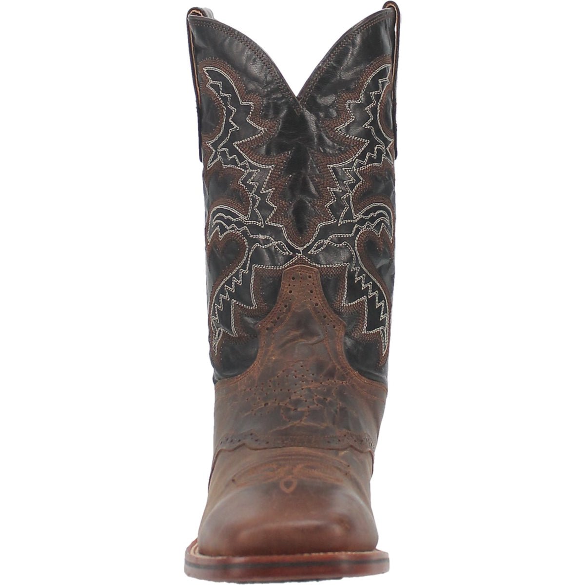 Dan Post Men's 11" Franklin Brown Leather Square Toe Western Boot - DP2815 - 7D