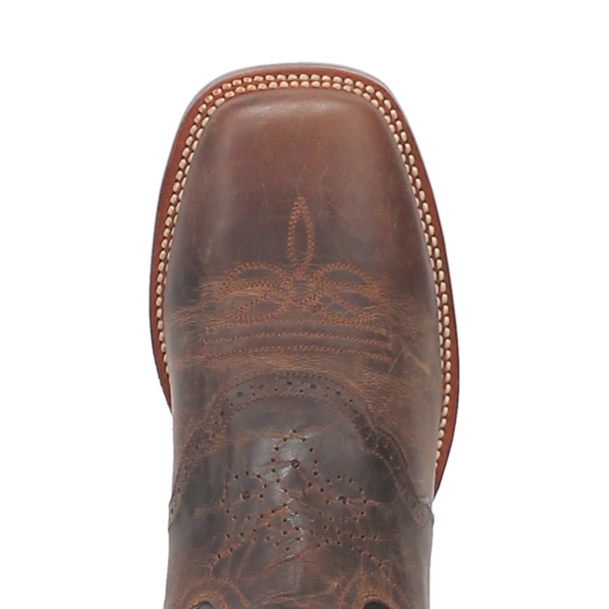 Dan Post Men's 11" Franklin Brown Leather Square Toe Western Boot - DP2815 - 7D