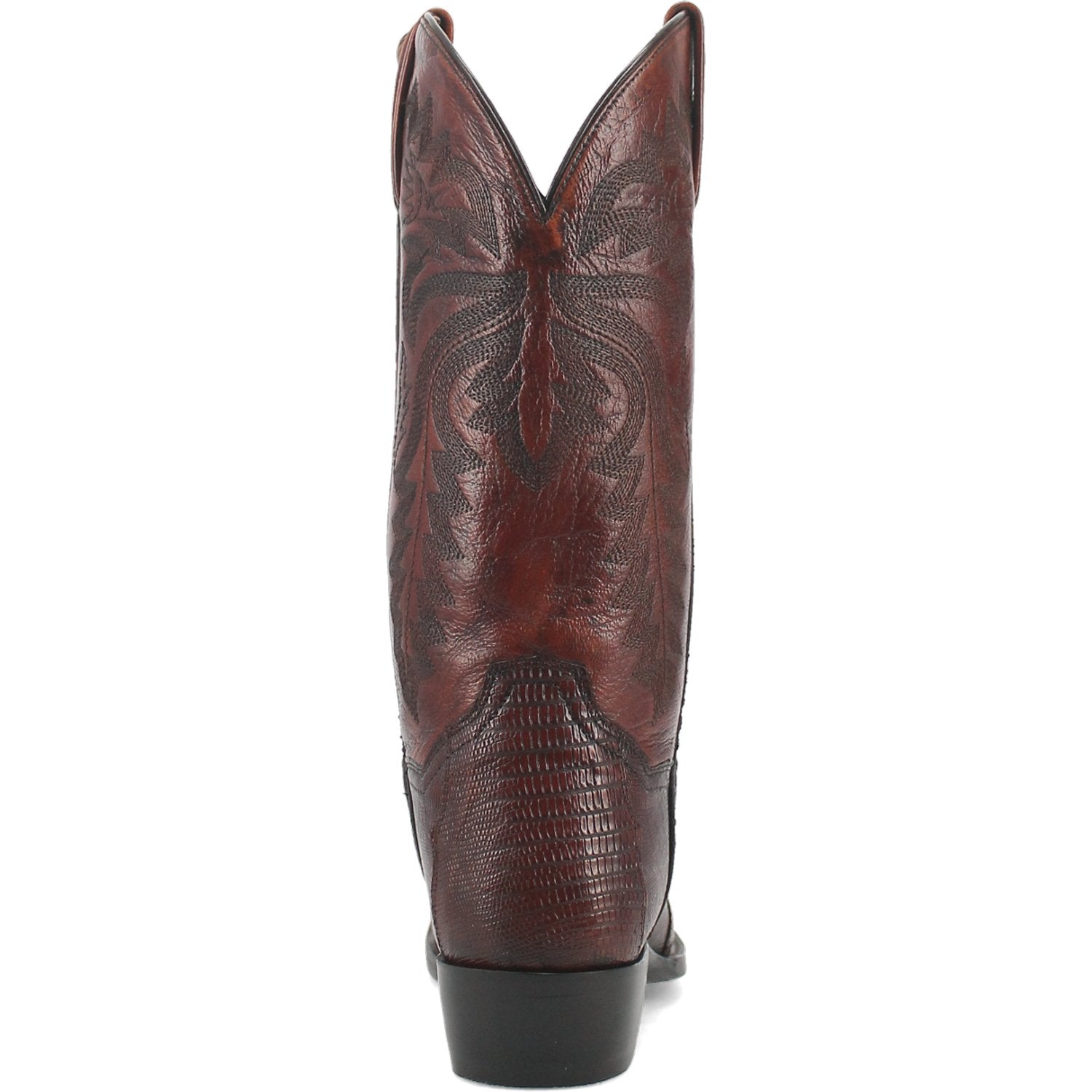 Dan Post Men's 13" Black & Natural Manny Python Round Toe Western Boot - DP3051R - 7EW