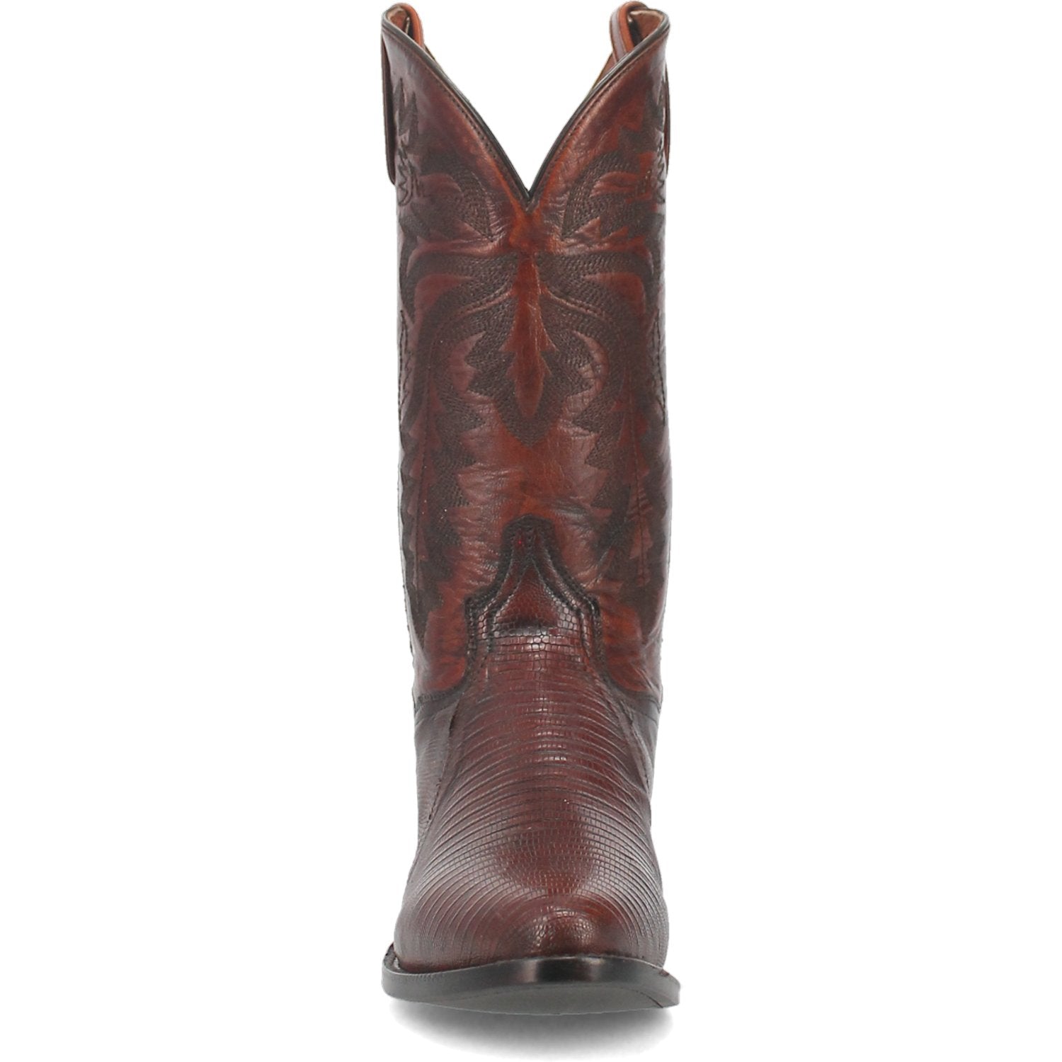 Dan Post Men's 13" Black & Natural Manny Python Round Toe Western Boot - DP3051R - 7EW