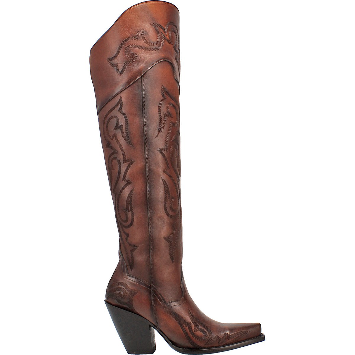 Dan Post Women's 20" Seductress Tall Leather Western Boot - DP3285 - 6M