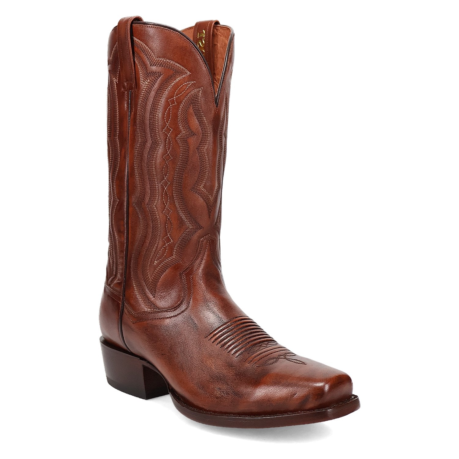 Dan Post Men's 12" Wade Honey Square Toe Western Boot - DP3355 - 8EW