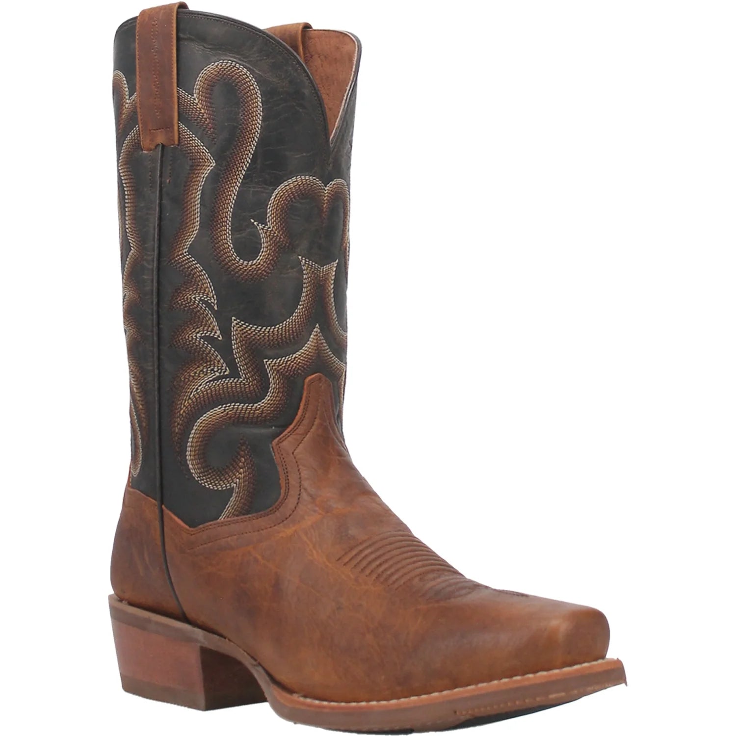 Dan Post Men's Richland Bison 12" Brown Leather Western Boot - DP3393 - 7D