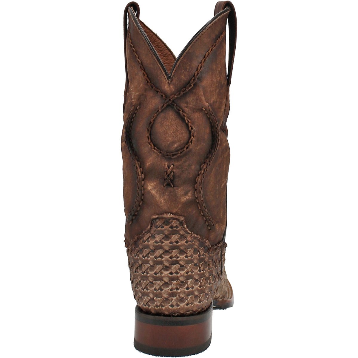 Dan Post Men's 12" Stanley Tan Square Toe Western Boot - DP4903 - 7D