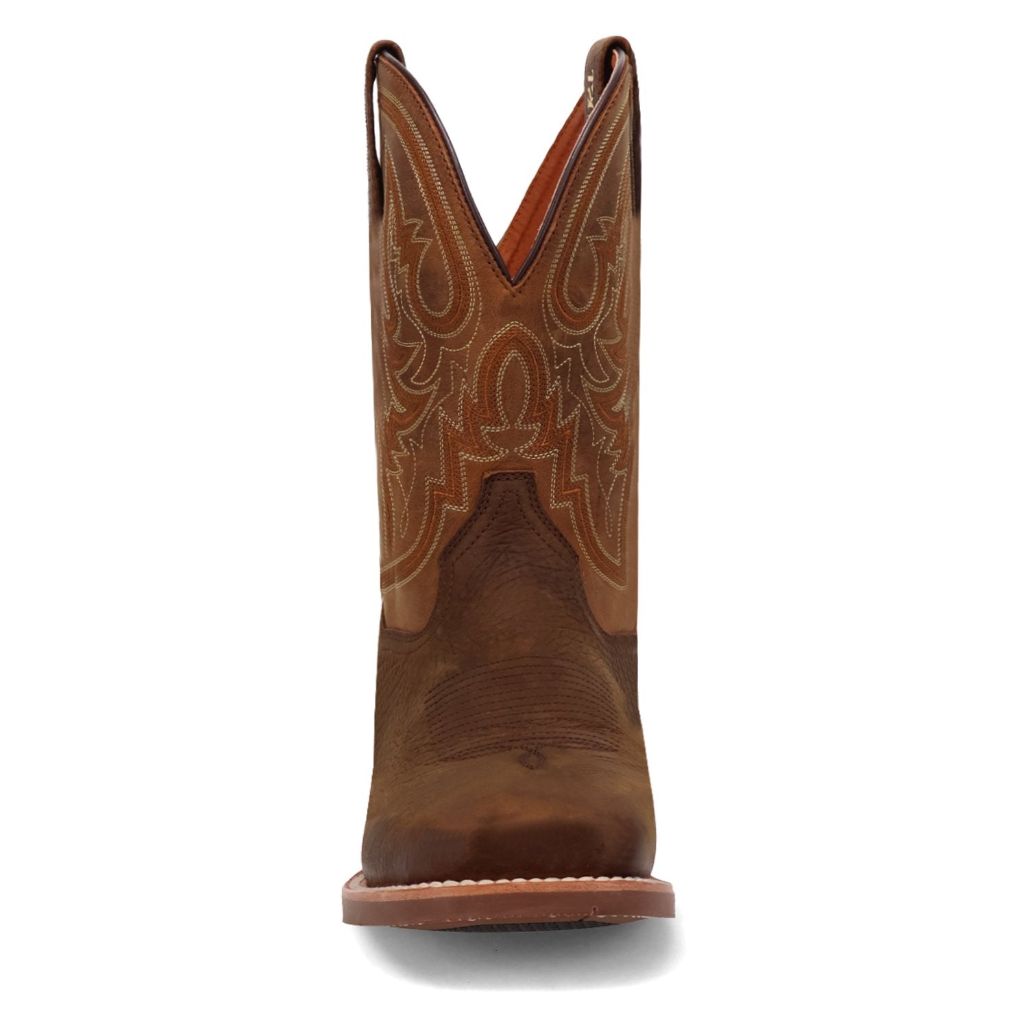 Dan Post Men's 11" Bridgestone Chocolate & Tan Square Toe Western Boot - DP5171 - BN41 - 7D