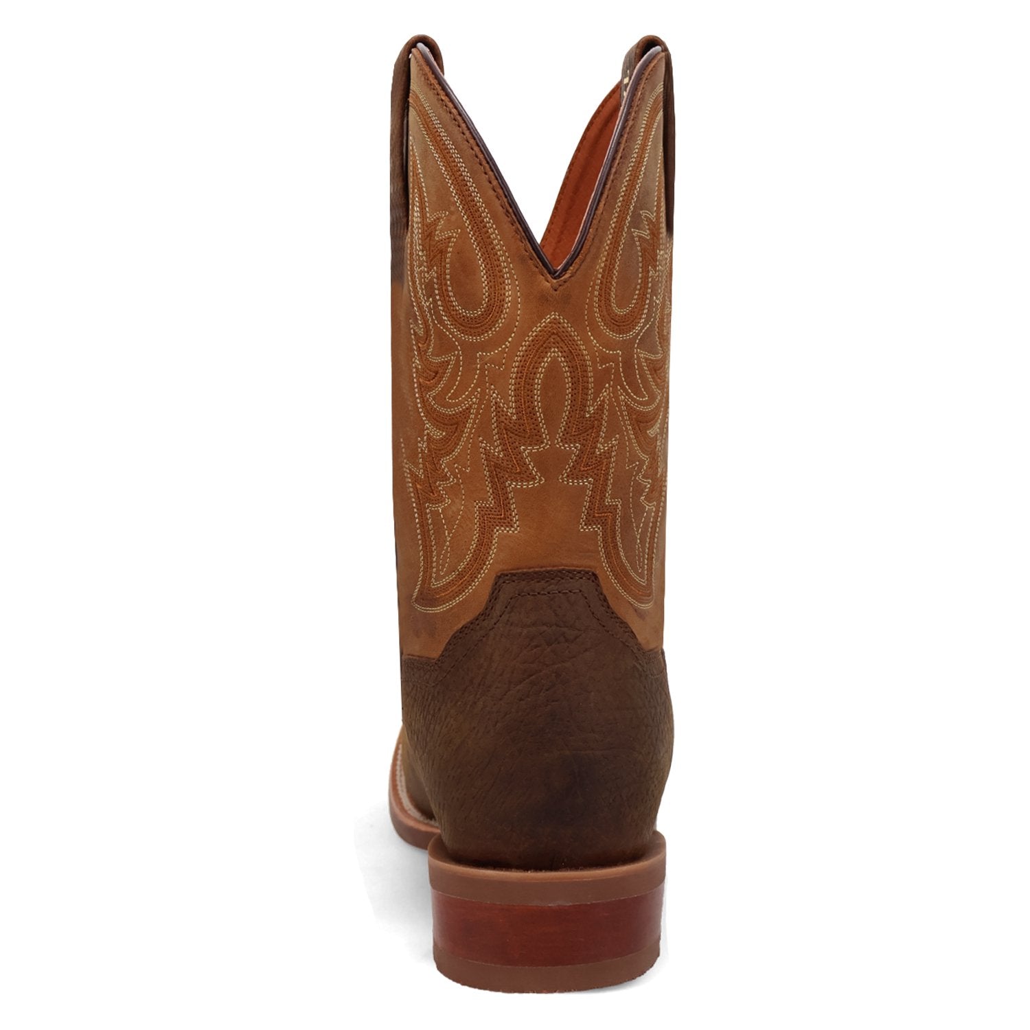 Dan Post Men's 11" Bridgestone Chocolate & Tan Square Toe Western Boot - DP5171 - BN41 - 7D