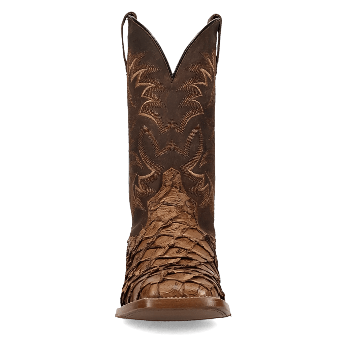 Dan Post Men's Marc Pirarucu Boot - Tan/Chocolate - DP5270-7D