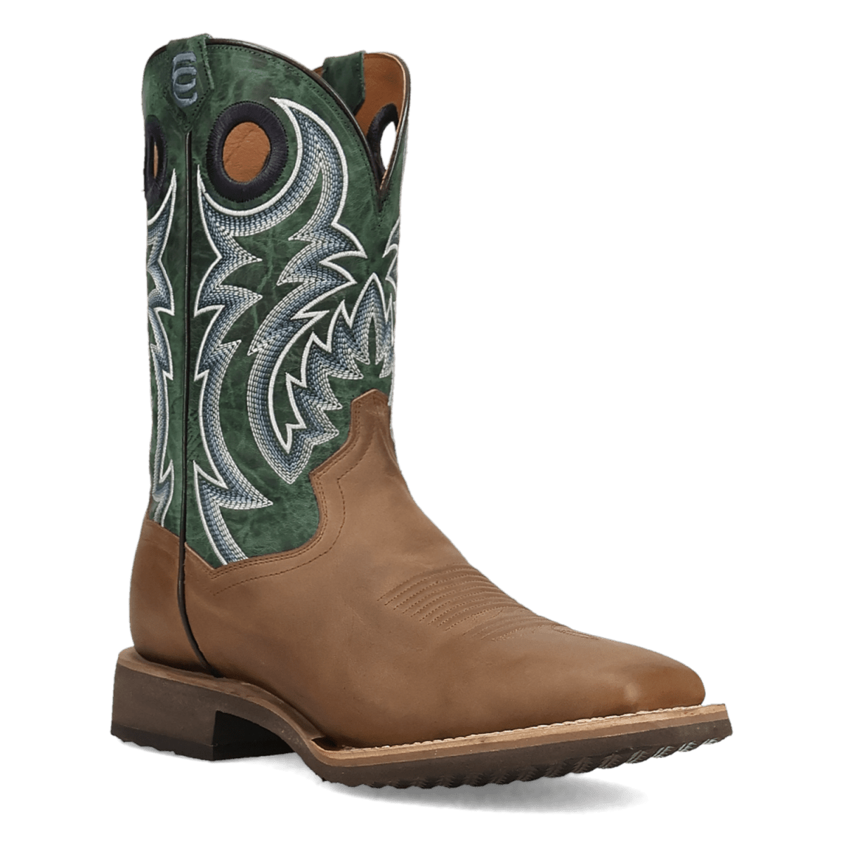 Dan Post Men's Royston Leather Boot - Tan/Green - DP5271-7D