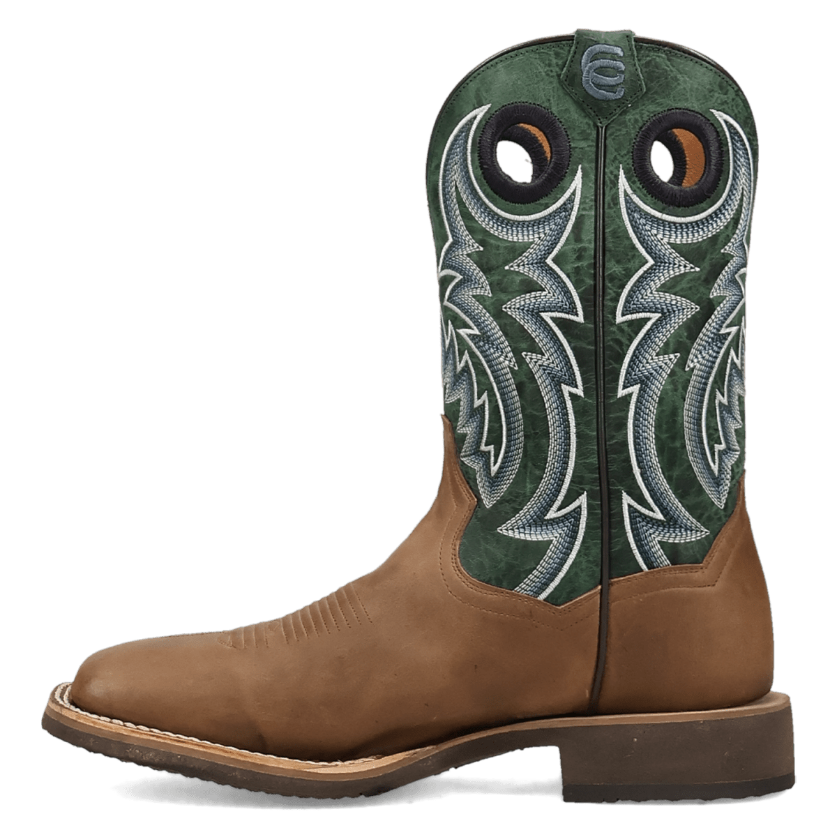 Dan Post Men's Royston Leather Boot - Tan/Green - DP5271-7D
