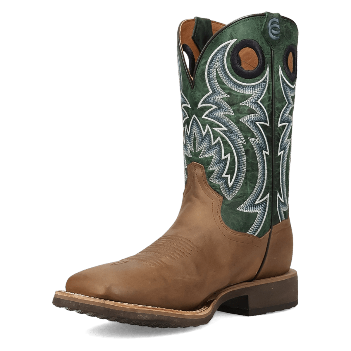 Dan Post Men's Royston Leather Boot - Tan/Green - DP5271-7D