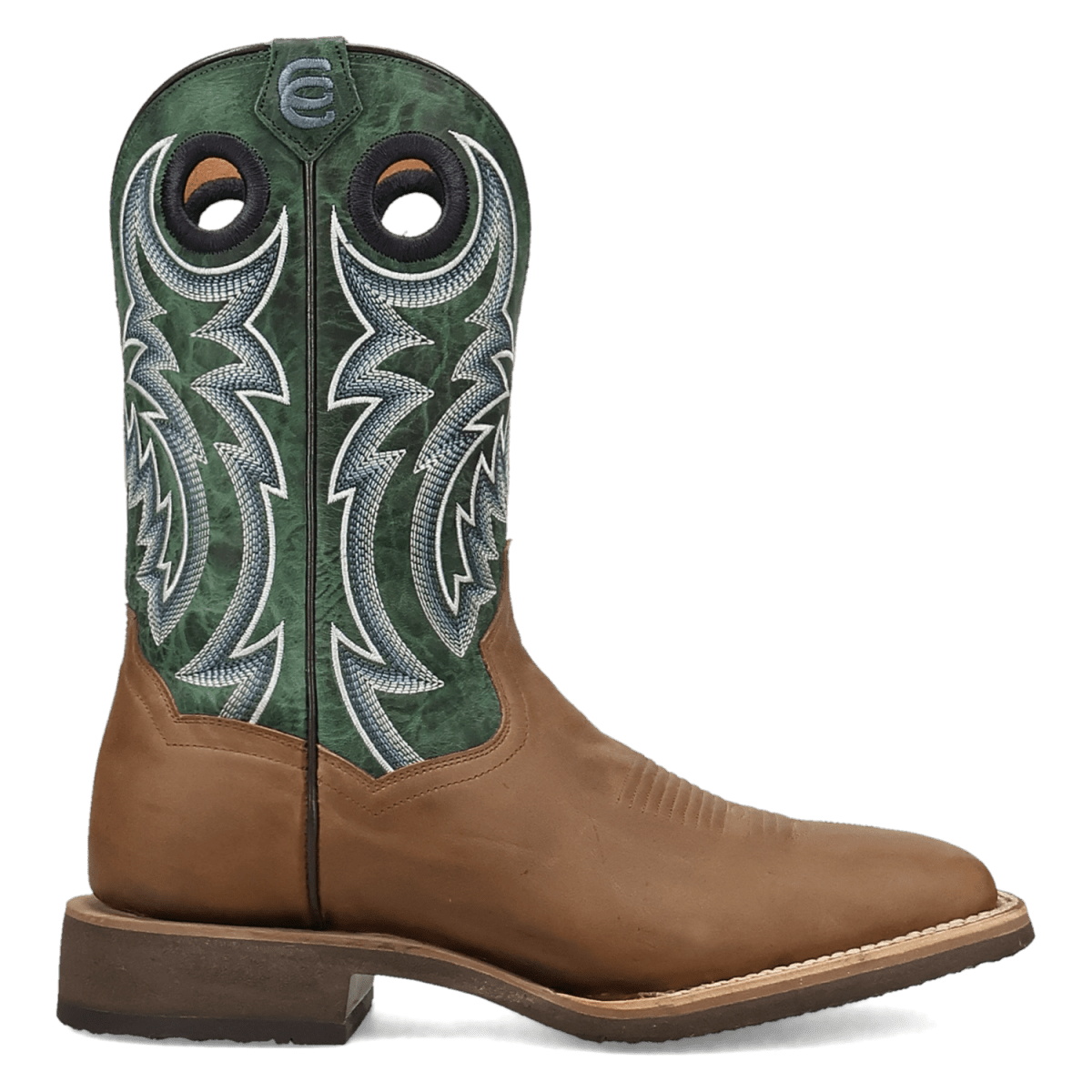 Dan Post Men's Royston Leather Boot - Tan/Green - DP5271-7D