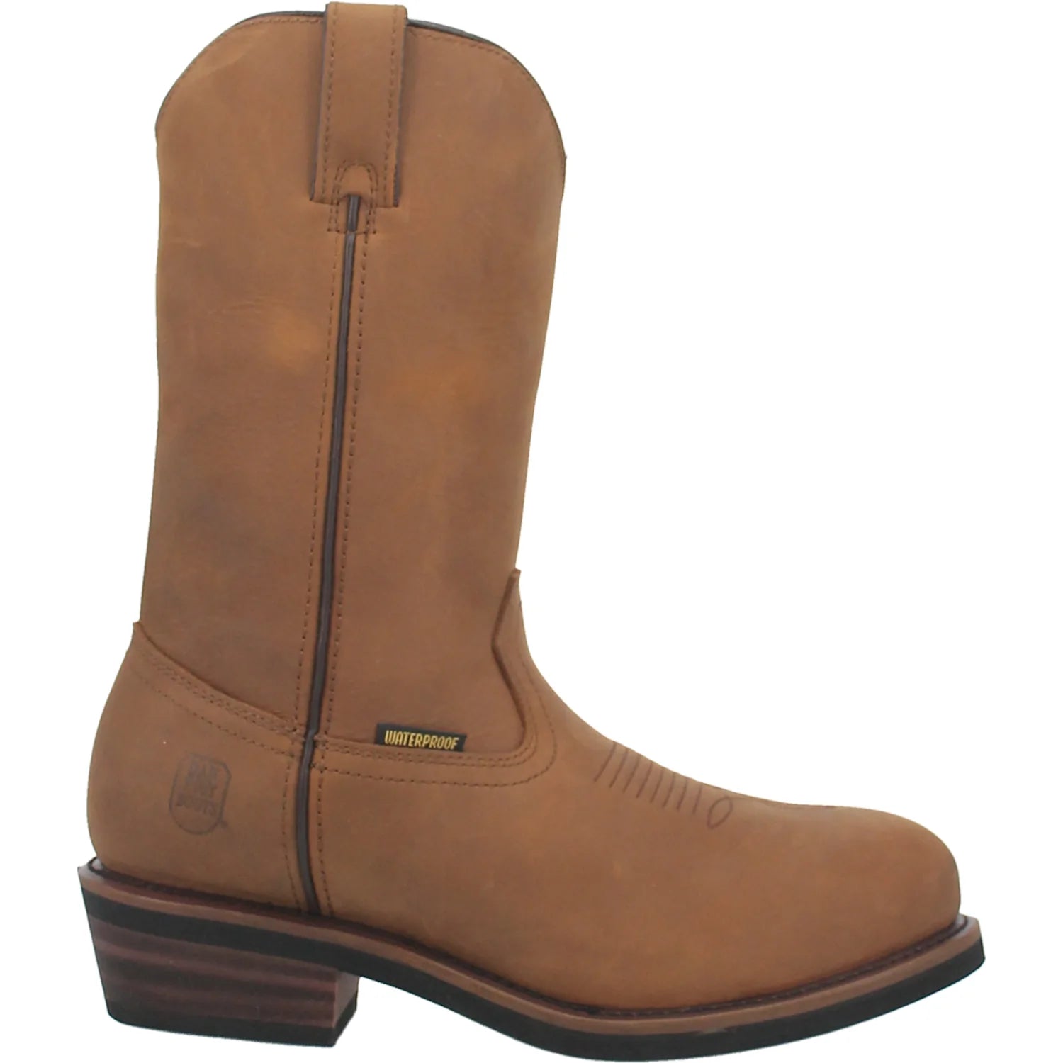 Dan Post Men's Las Cruces 12" Composite Toe Waterproof Brown Leather Boot - DP68693 - 7D