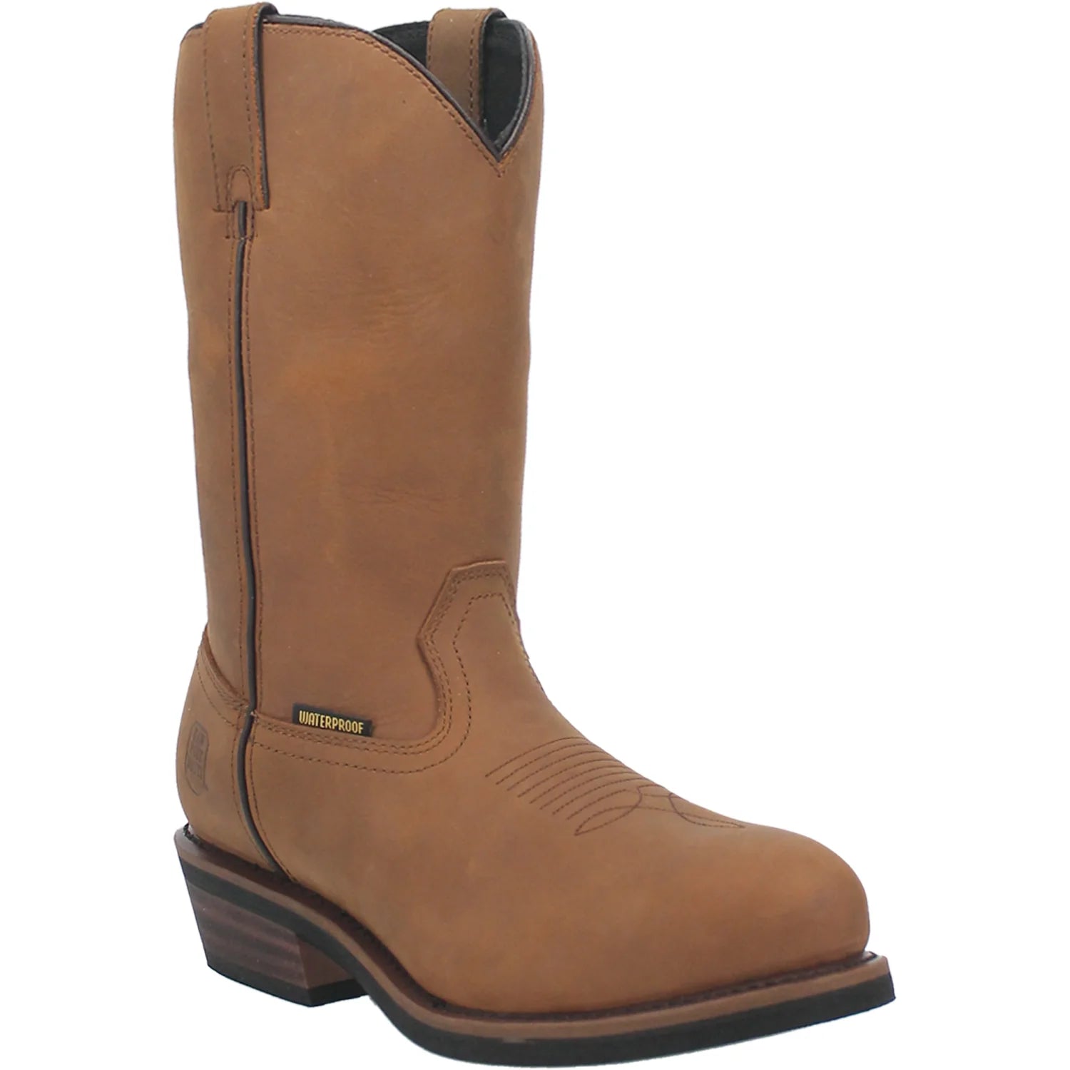 Dan Post Men's Las Cruces 12" Composite Toe Waterproof Brown Leather Boot - DP68693 - 7D