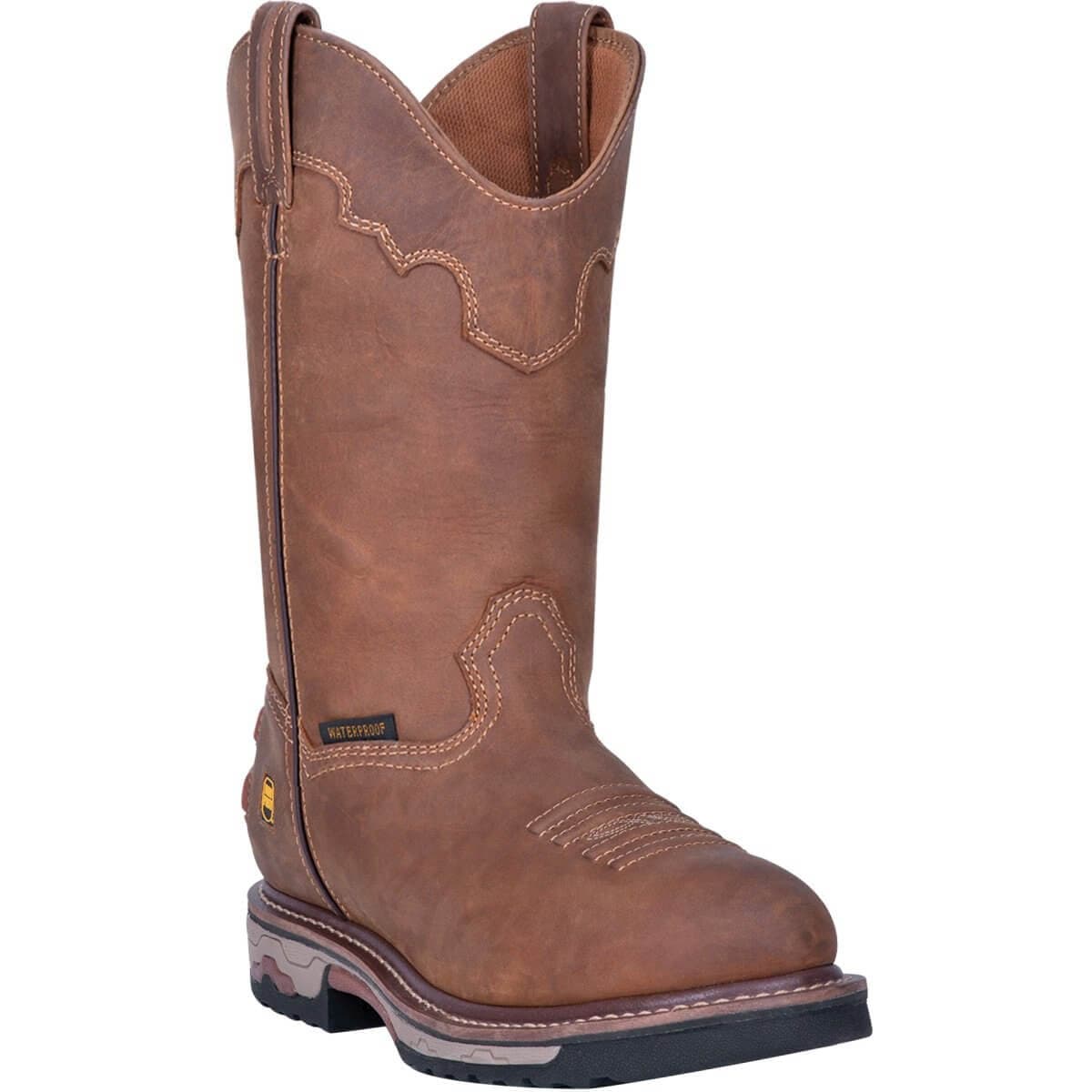 Dan Post Men's 11" Journeyman Leather Waterproof Work Boot - DP69502 - 7M