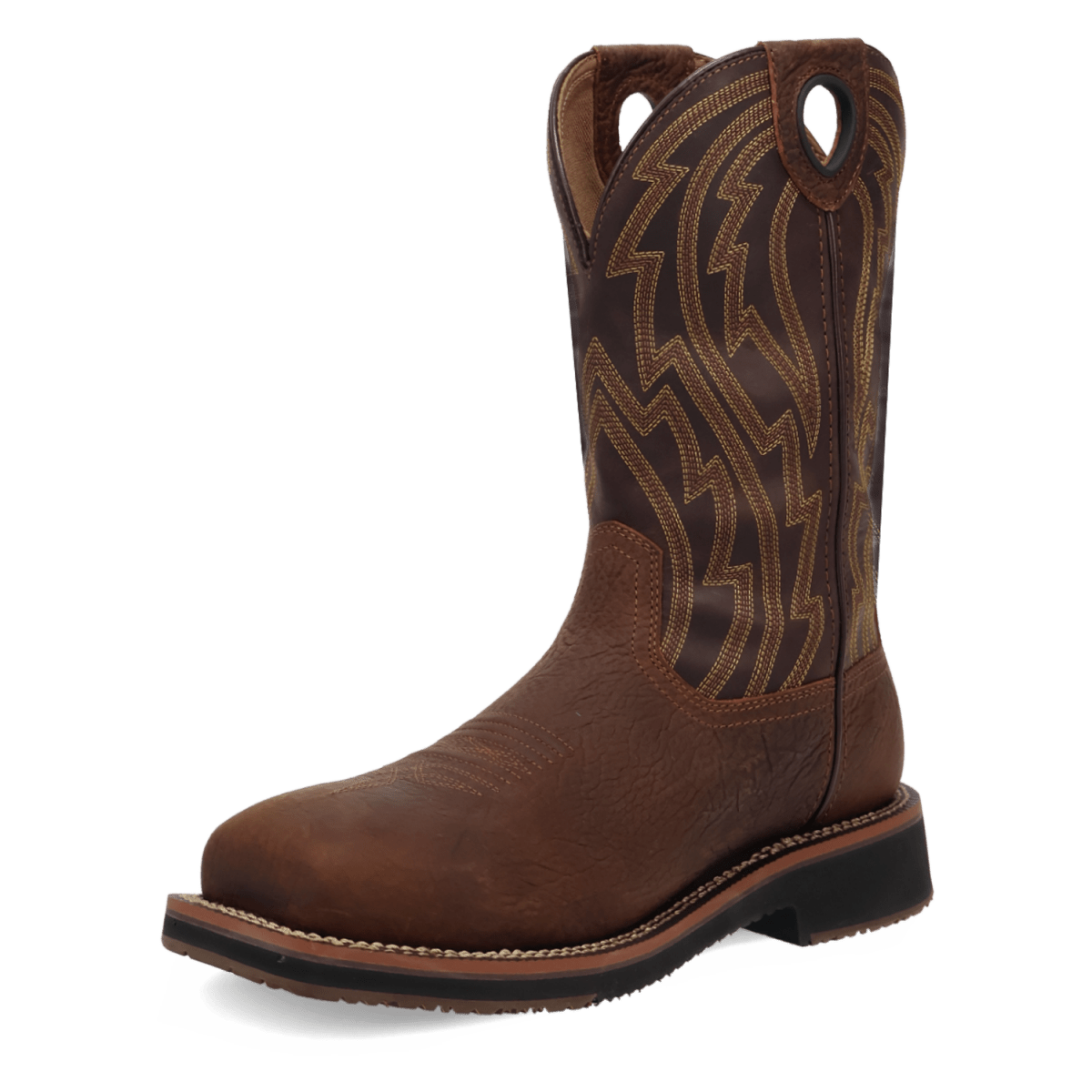 Dan Post Men's Briggs Leather Boot - Brown/Brown - DP76527-7D