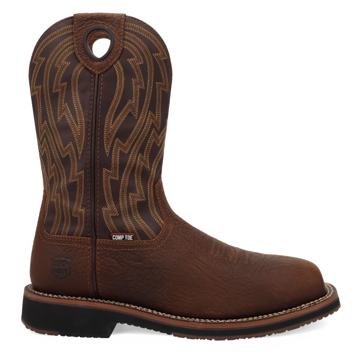 Dan Post Men's Briggs Leather Boot - Brown/Brown - DP76527-7D