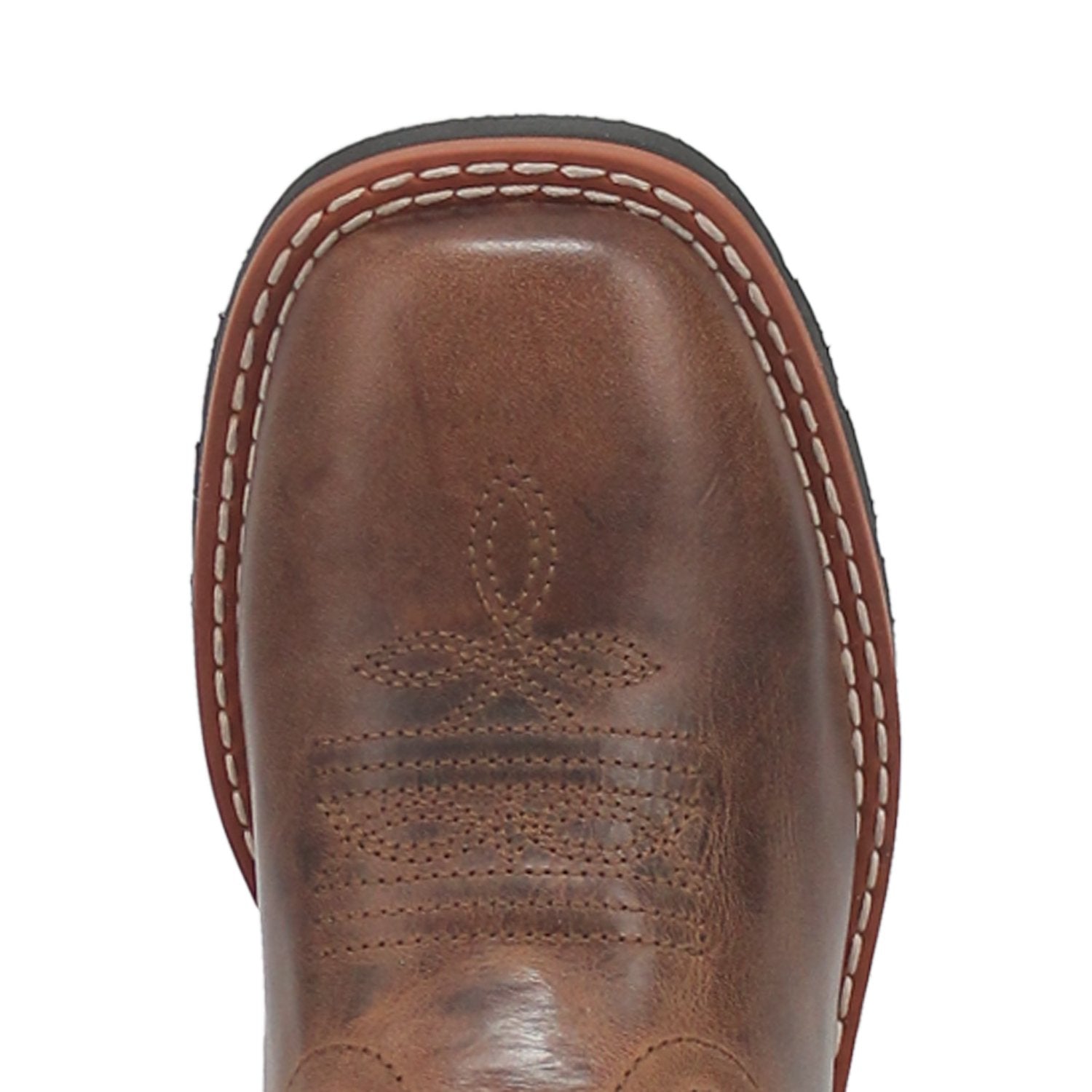 Dan Post Boys 8" Buck Square Toe Western Boot - DPC2823 - 8.5D