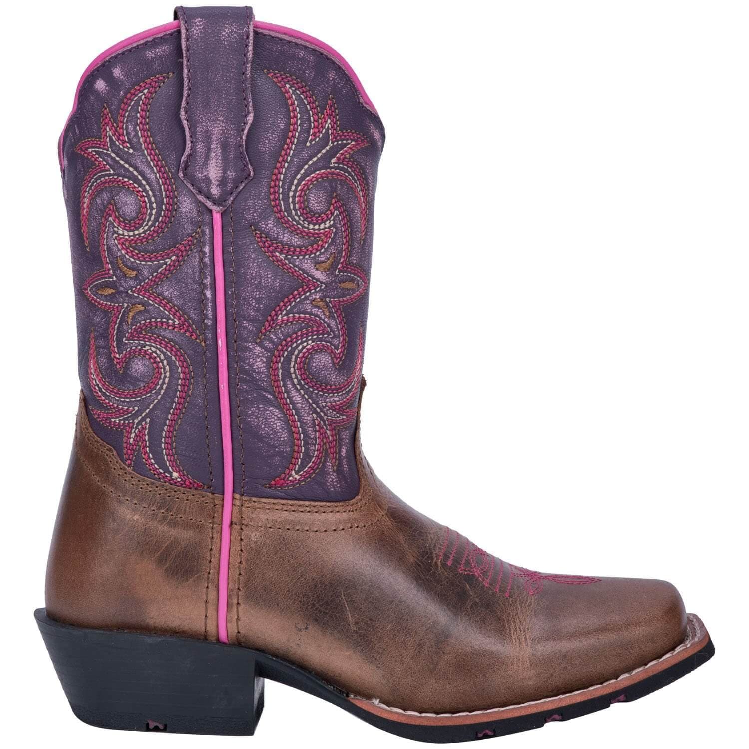 Dan Post Kids' Majesty Leather 8" Western Boot - DPC2947 - 13.5M