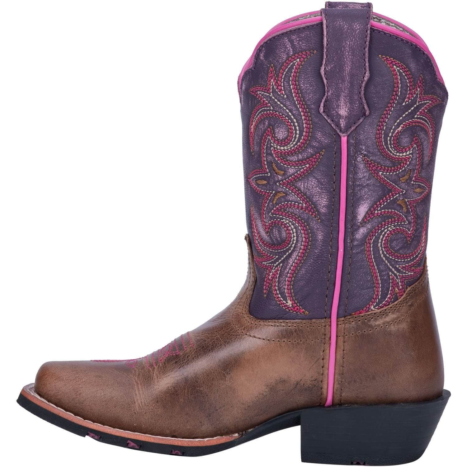 Dan Post Kids' Majesty Leather 8" Western Boot - DPC2947 - 13.5M