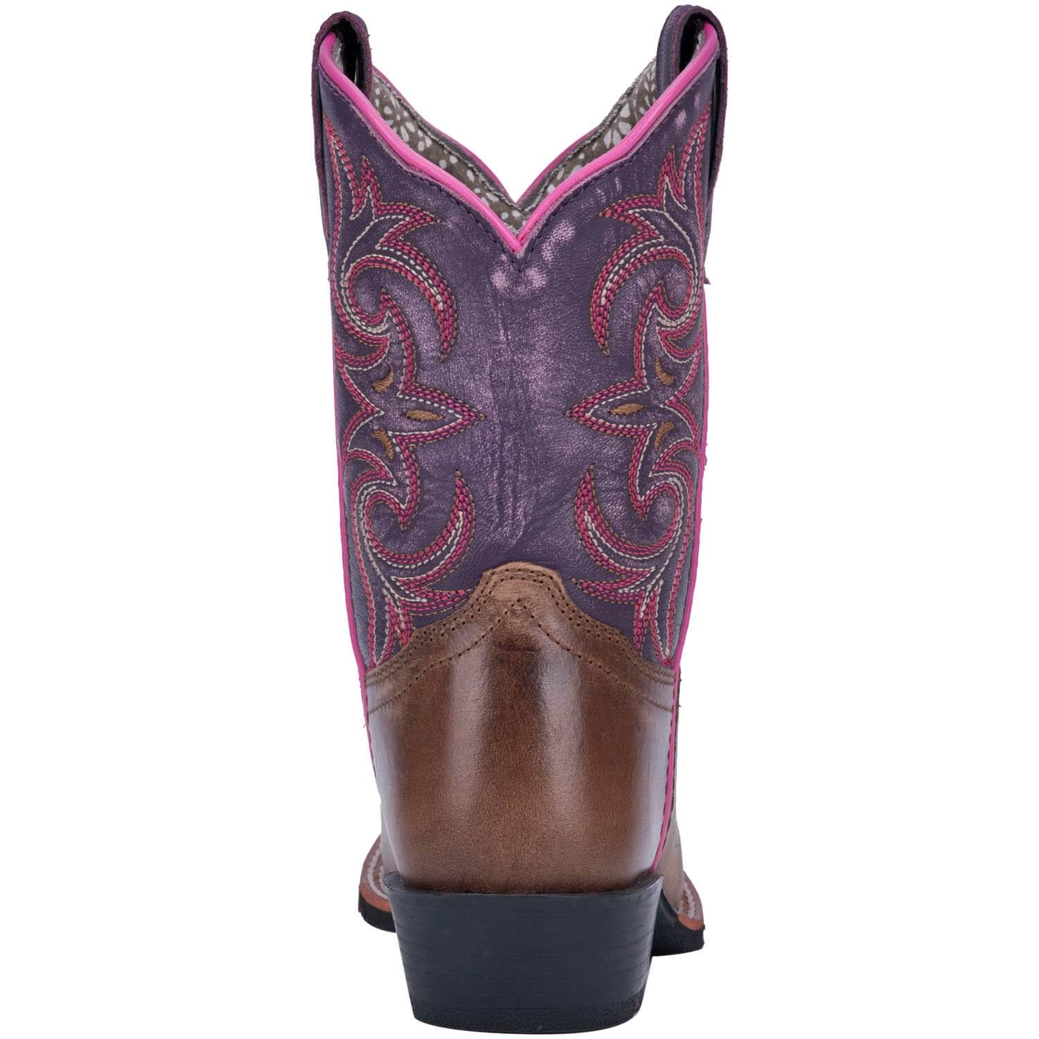 Dan Post Big Kids' Majesty Leather 9" Western Boot - DPC3947 - 3.5M