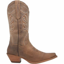 Women's Dan Post 12" Karmel Leather Snip Toe Western Boot