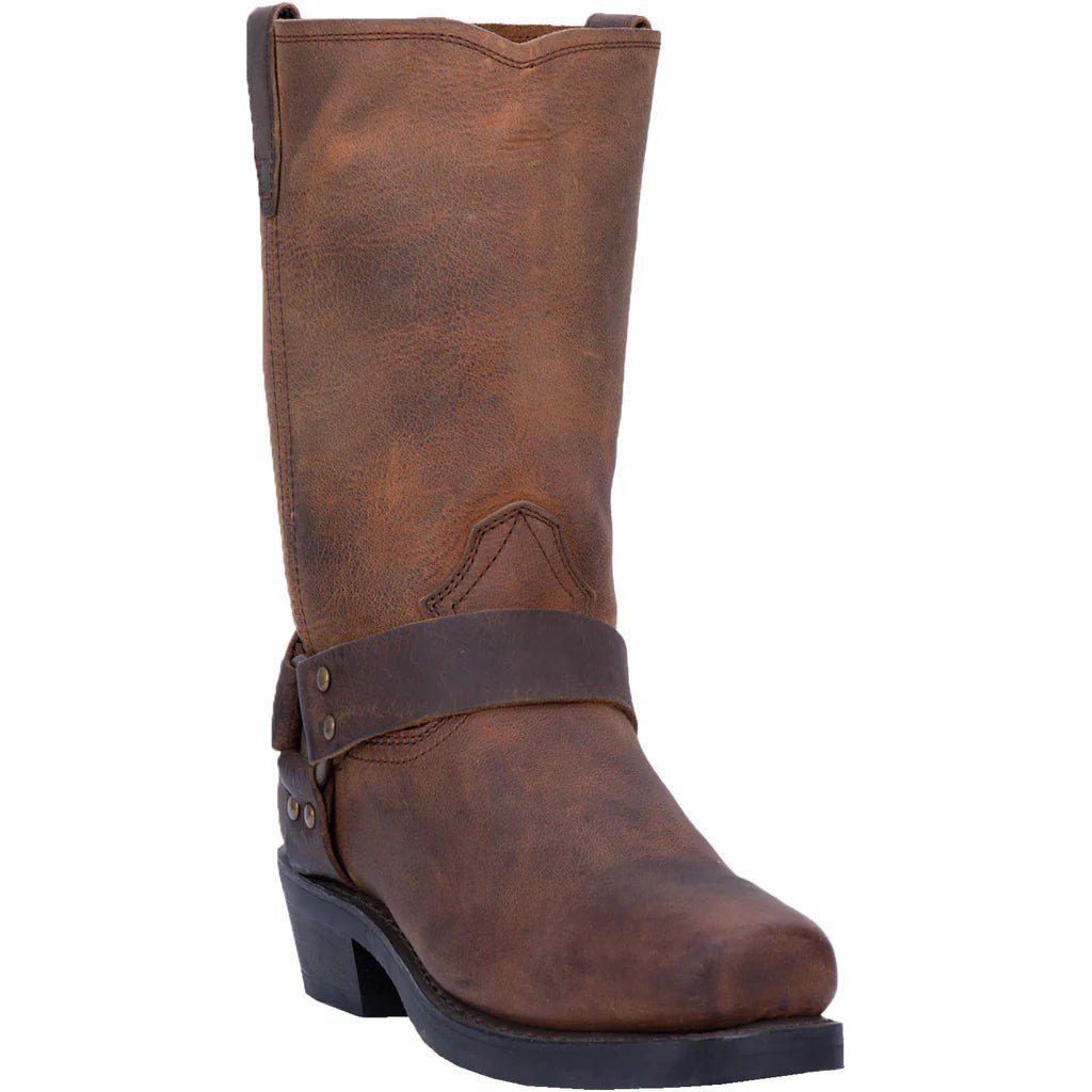 Dingo Men's Dean Leather 11" Brown Harness Boot - DI19074 - 7D